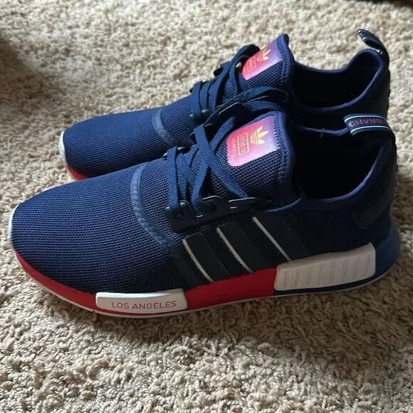 adidasNMD R1 United By Sneakers Los Angeles in Blue10